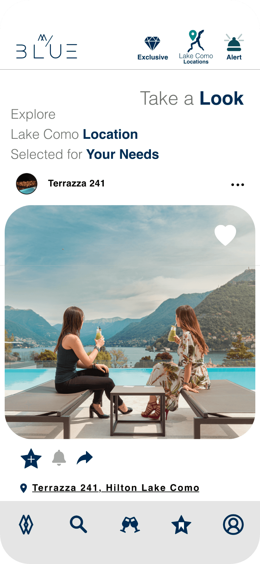 Homepage of Lake Como App Local Guide